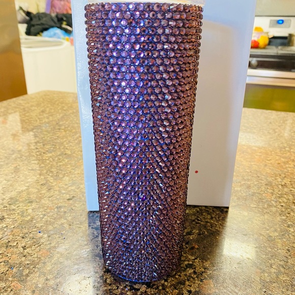 🛑 CLEARANCE New Handmade “Patricia” Blinged tumber. Bedazzled tumbler 20oz - Picture 3 of 4